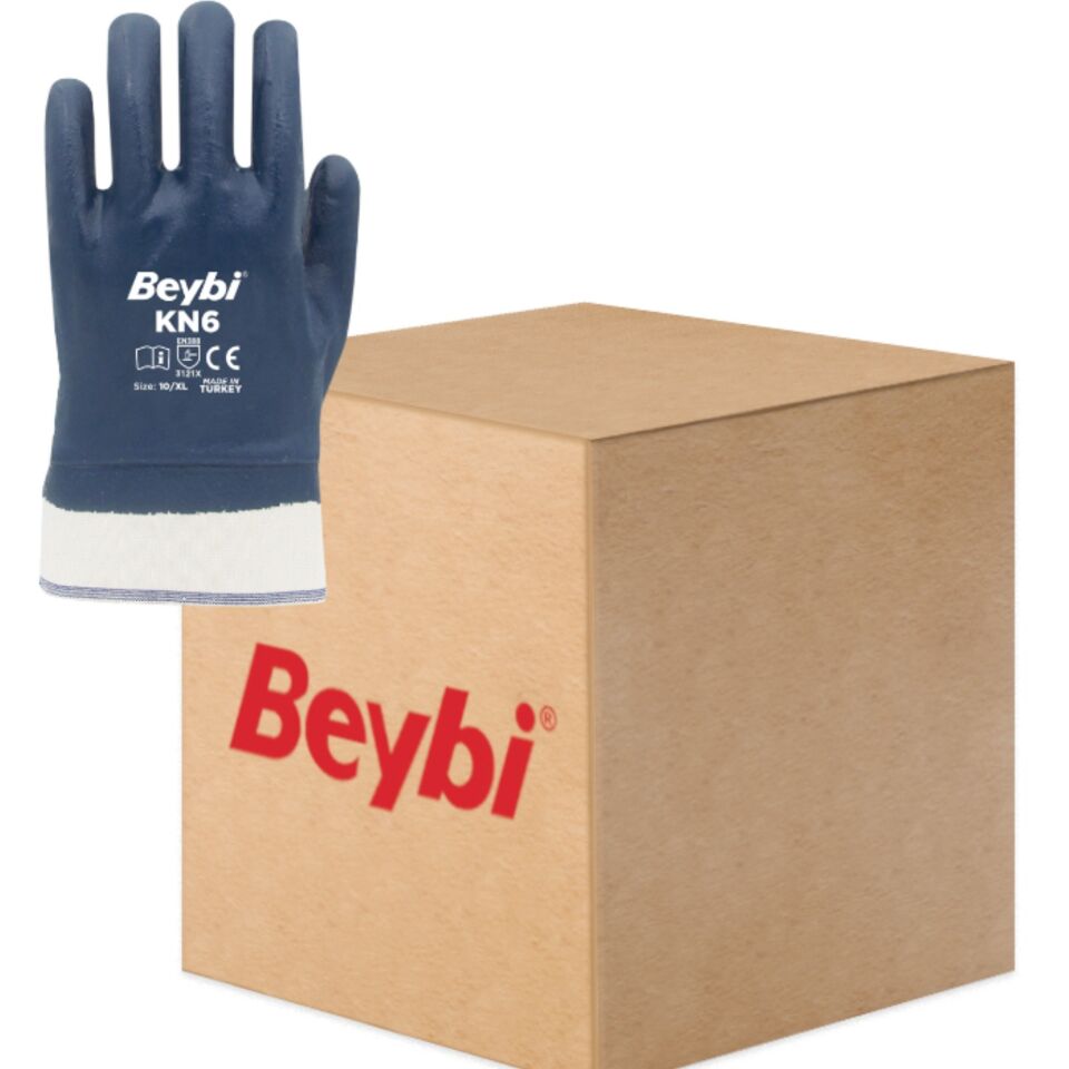 Beybi Kn6 Petrolcü Nitril Eldiven No:10