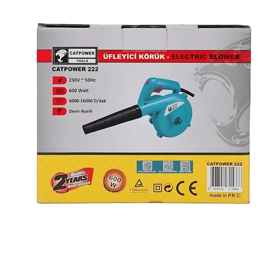 Catpower Üfleyici Körük 600w Cat222
