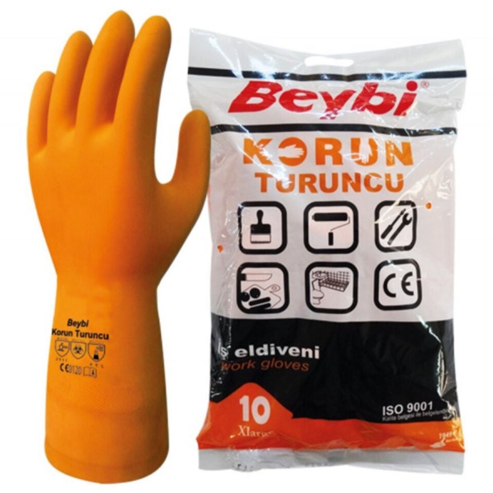 Beybi Korun Turuncu Eldiven No: 10