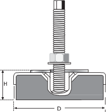 SH80 Makina Ayağı 12x1,25