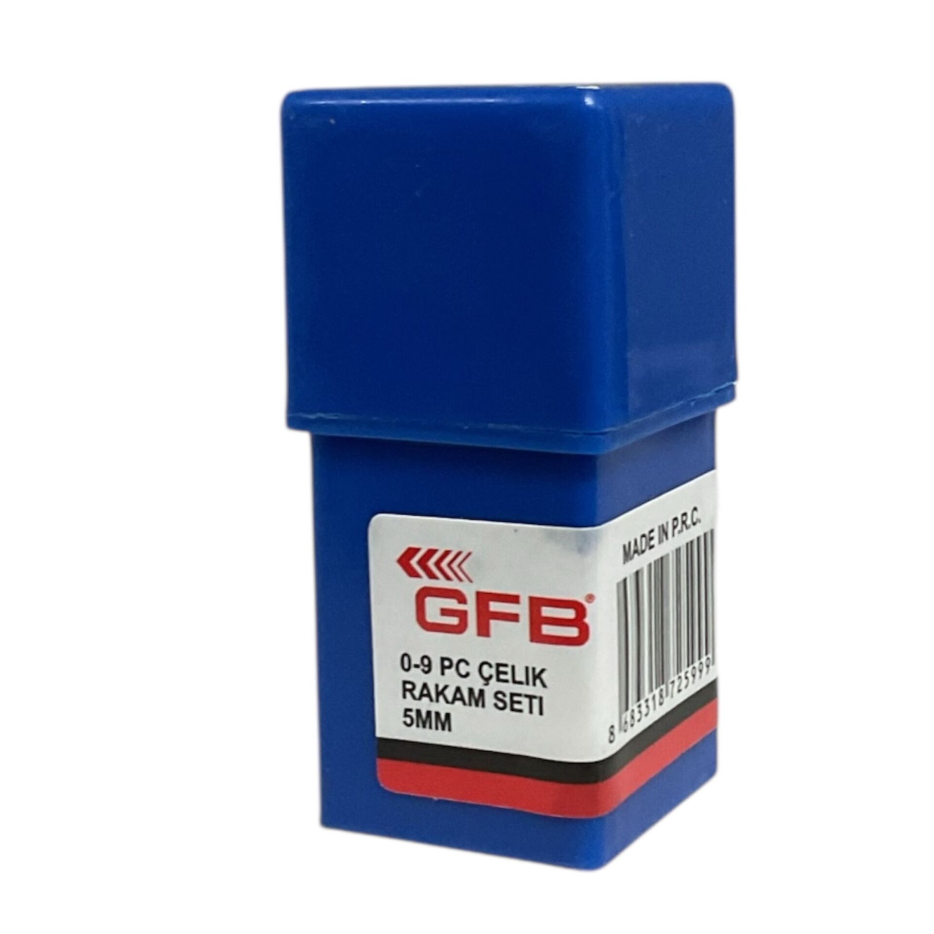 Gfb Çelik Rakam Takımı 5 Mm Kod:6784