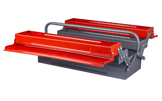 Ceta Form Metal Takım Çantası - 5 Gözlü (Kısa Tip) - A25-5