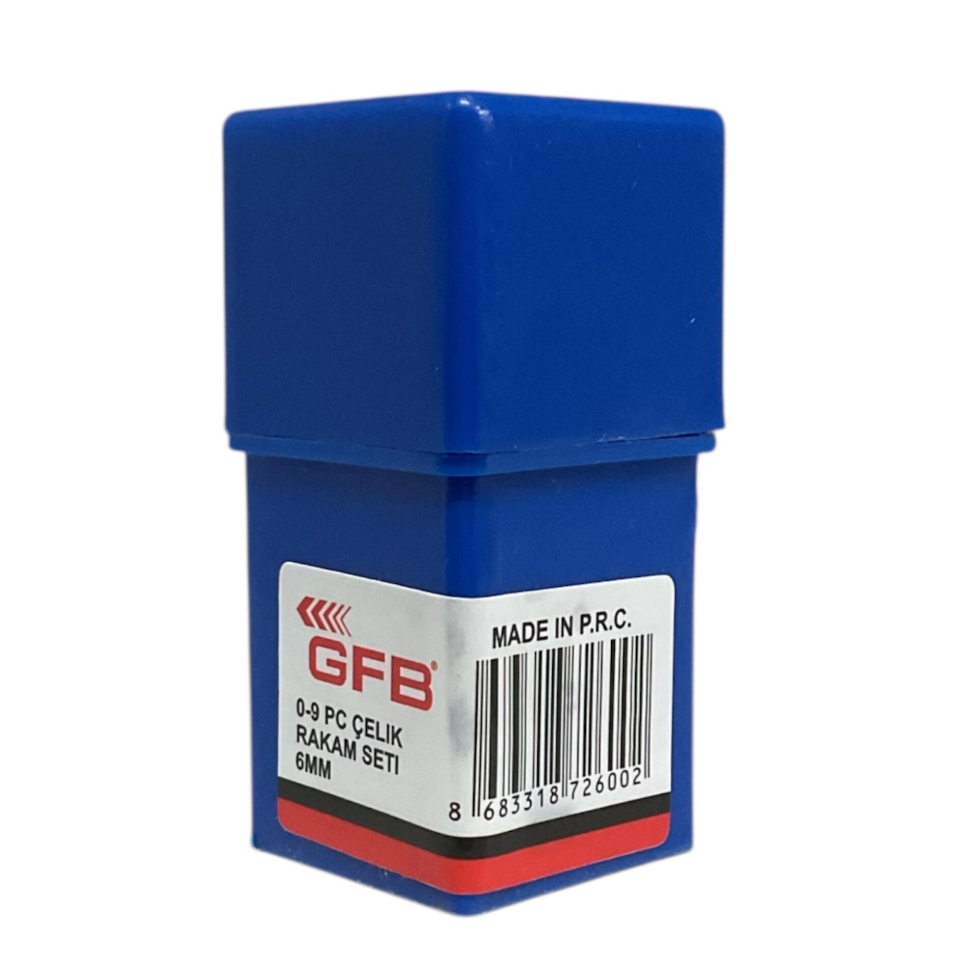 Gfb Çelik Rakam Takımı 6 Mm Kod:6785