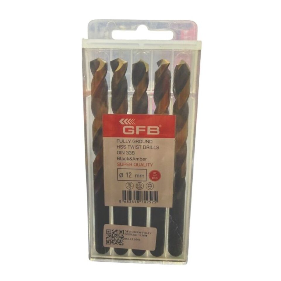 Gfb Dın338 Fully Ground 12 Mm
