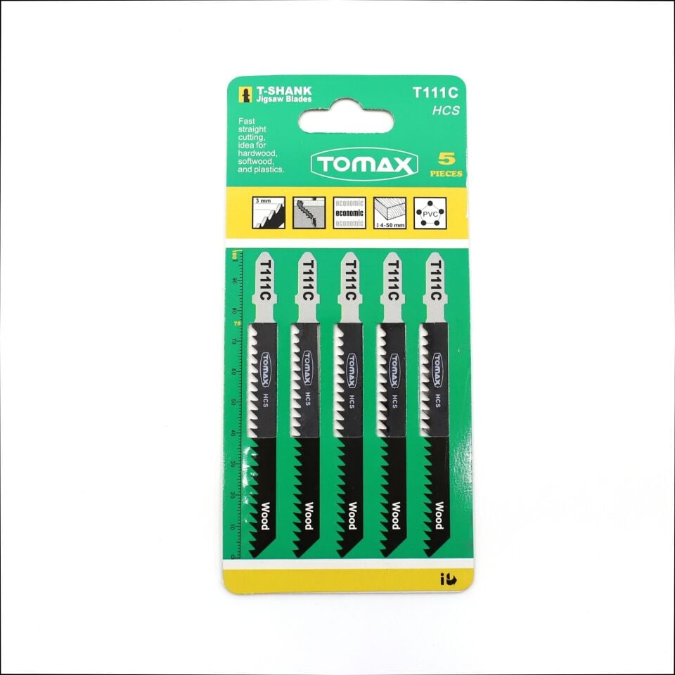 Tomax Normal Kesim Ahşap Dekupaj Ağzı (t111c)