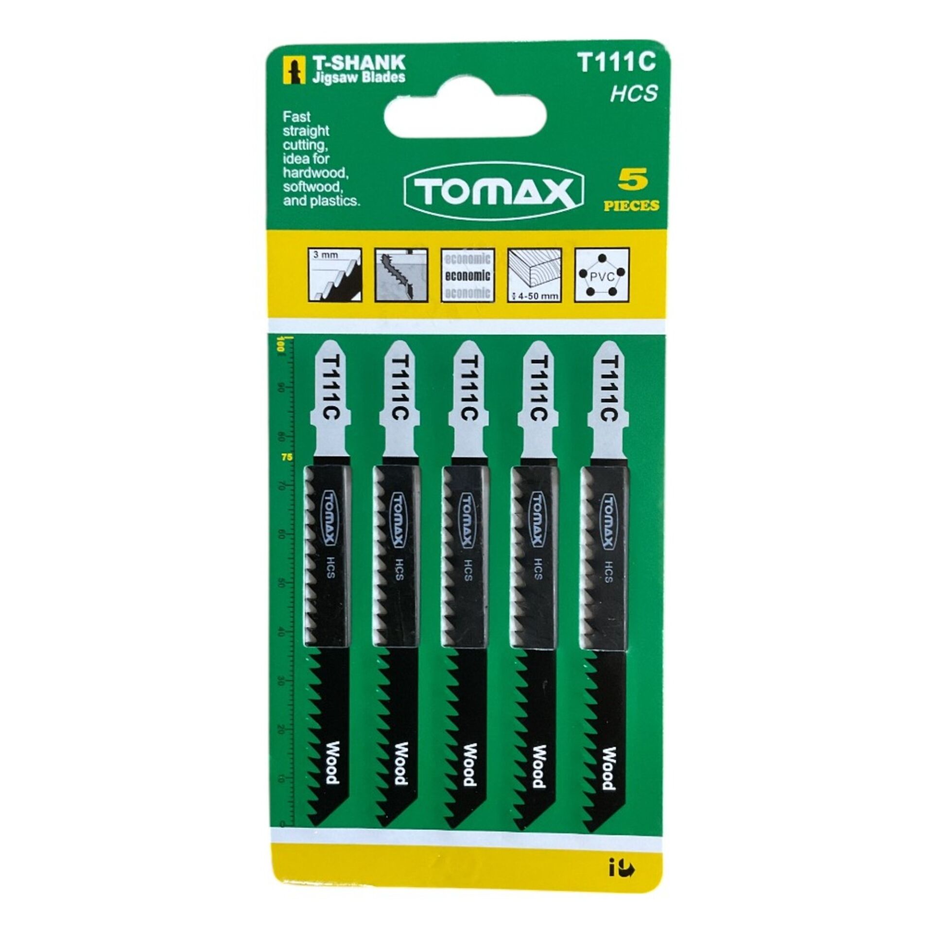 Tomax Normal Kesim Ahşap Dekupaj Ağzı (t111c)