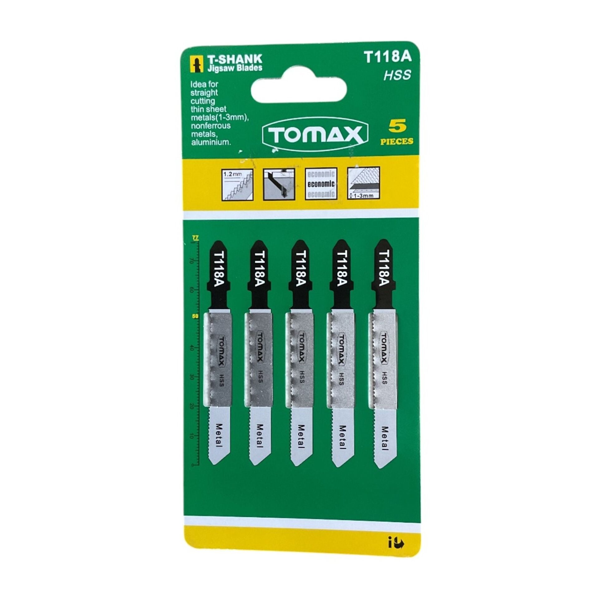 Tomax Normal Kesim Metal Dekupaj Ağzı (t118a)