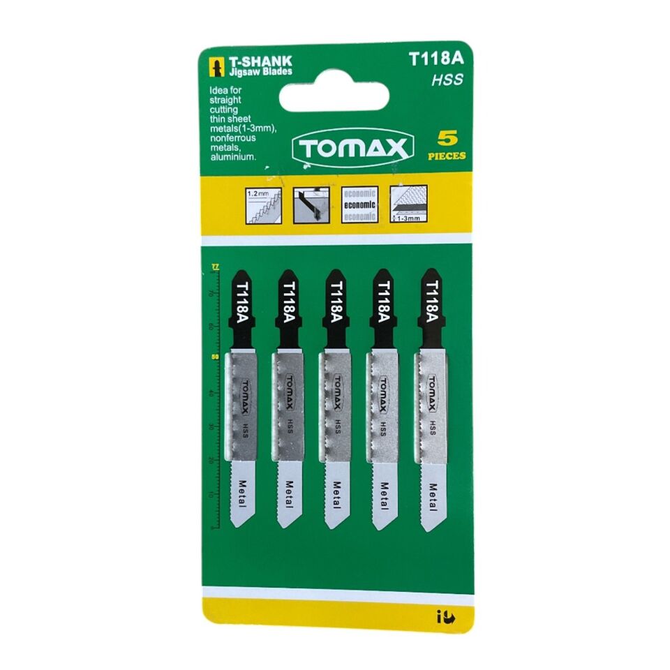 Tomax Normal Kesim Metal Dekupaj Ağzı (t118a)