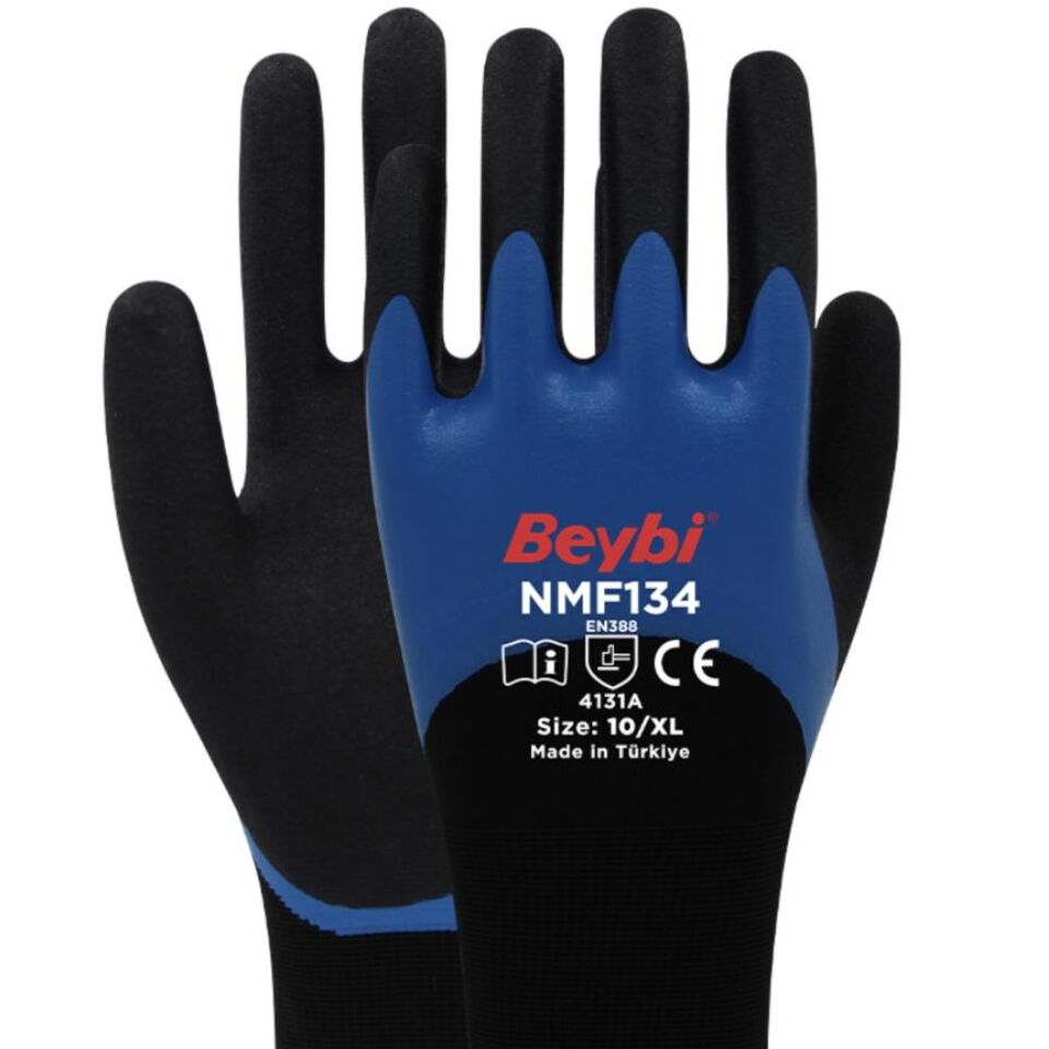 Beybi Nmf-134 Micro Köpük Nitril Eldiven No:10
