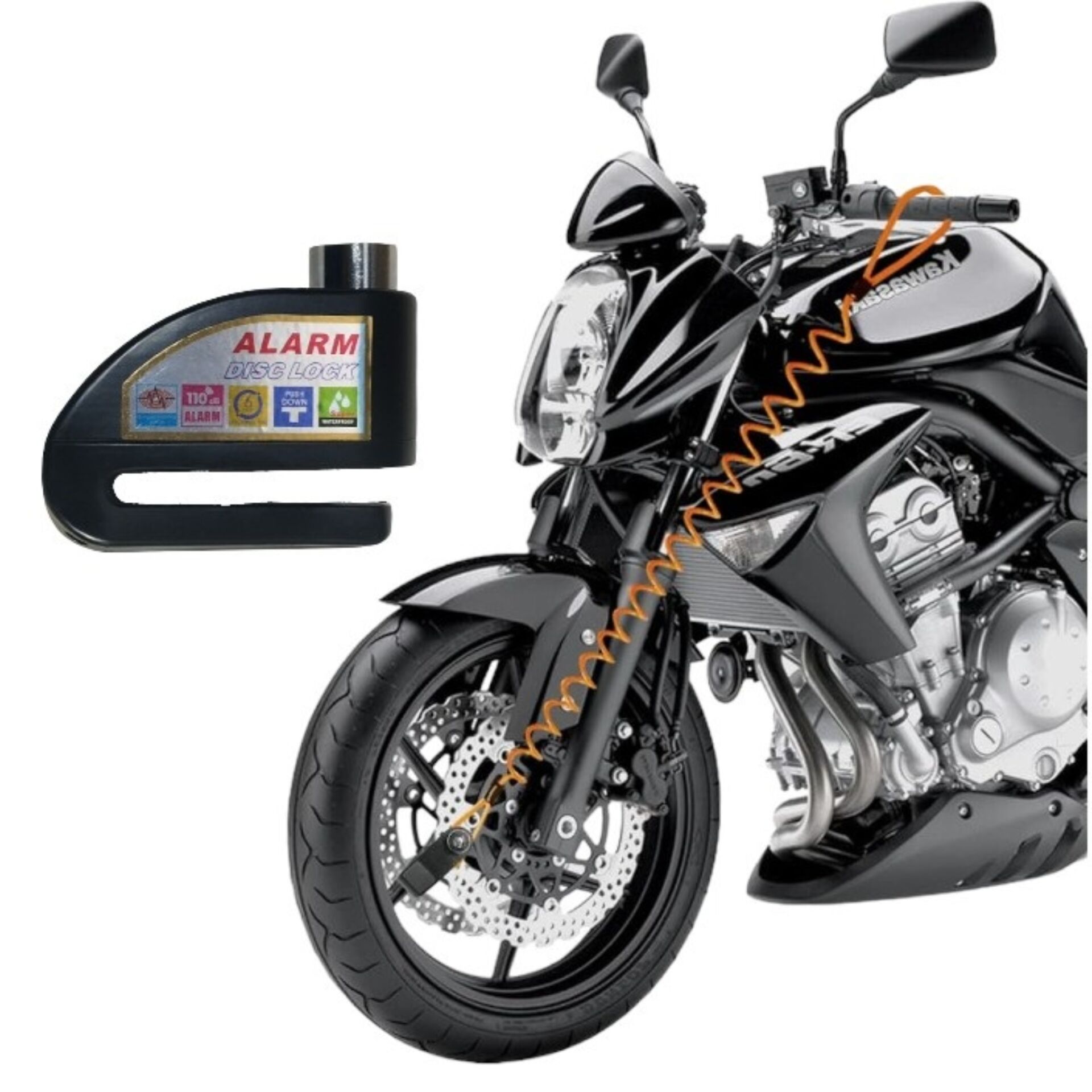 Yuma Alarmlı Motorbisiklet Kilidi Ym-749-a