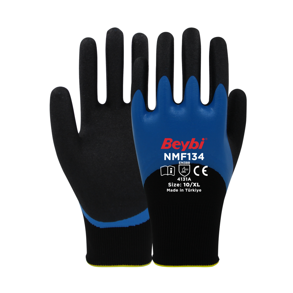 Beybi Nmf-134 Micro Köpük Nitril Eldiven No:10