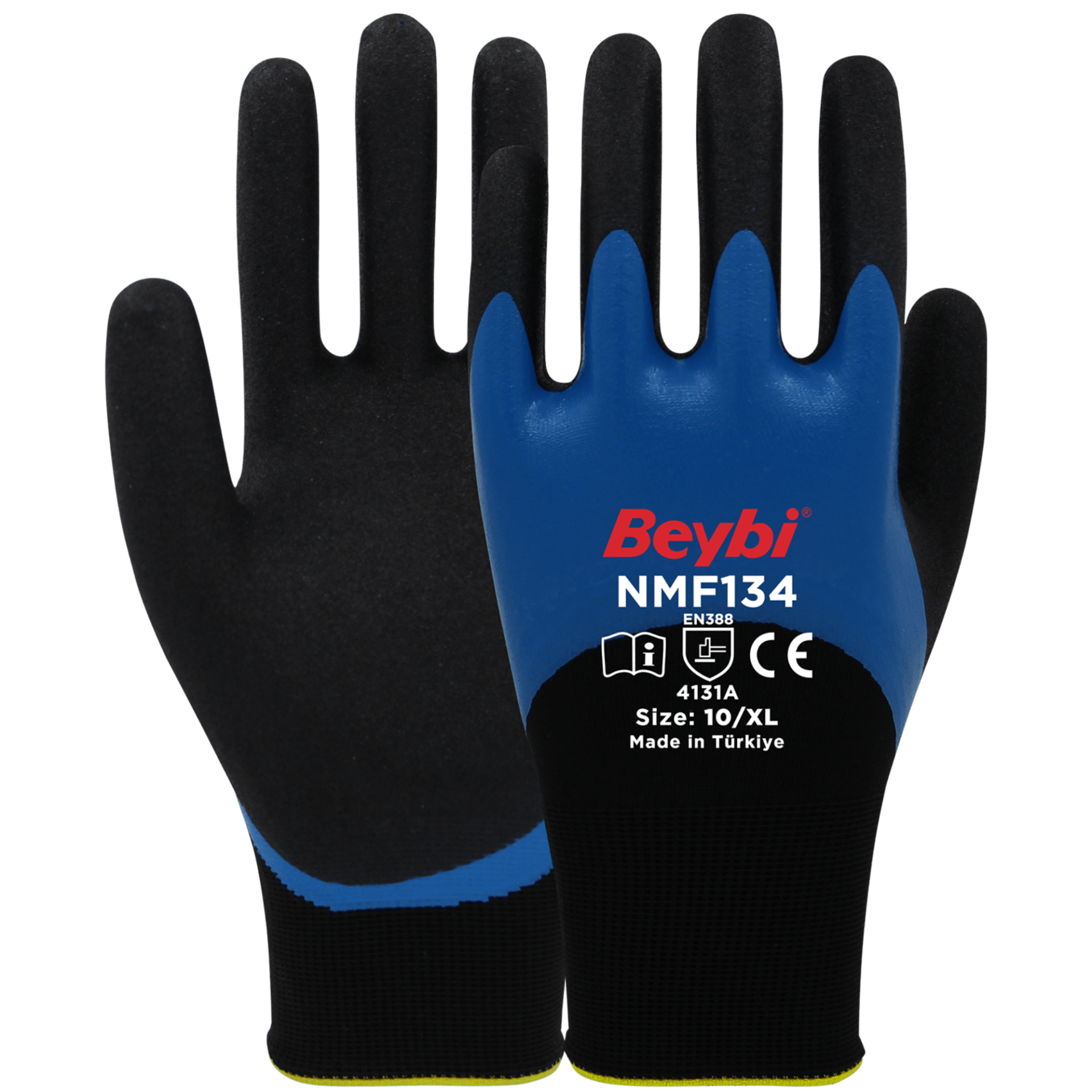 Beybi Nmf-134 Micro Köpük Nitril Eldiven No:10