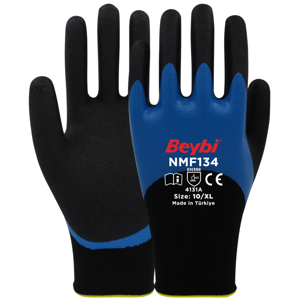 Beybi Nmf-134 Micro Köpük Nitril Eldiven No:10