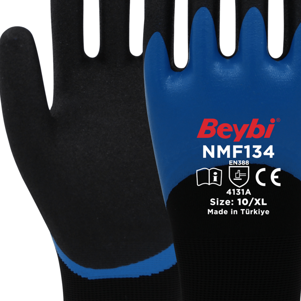 Beybi Nmf-134 Micro Köpük Nitril Eldiven No:10