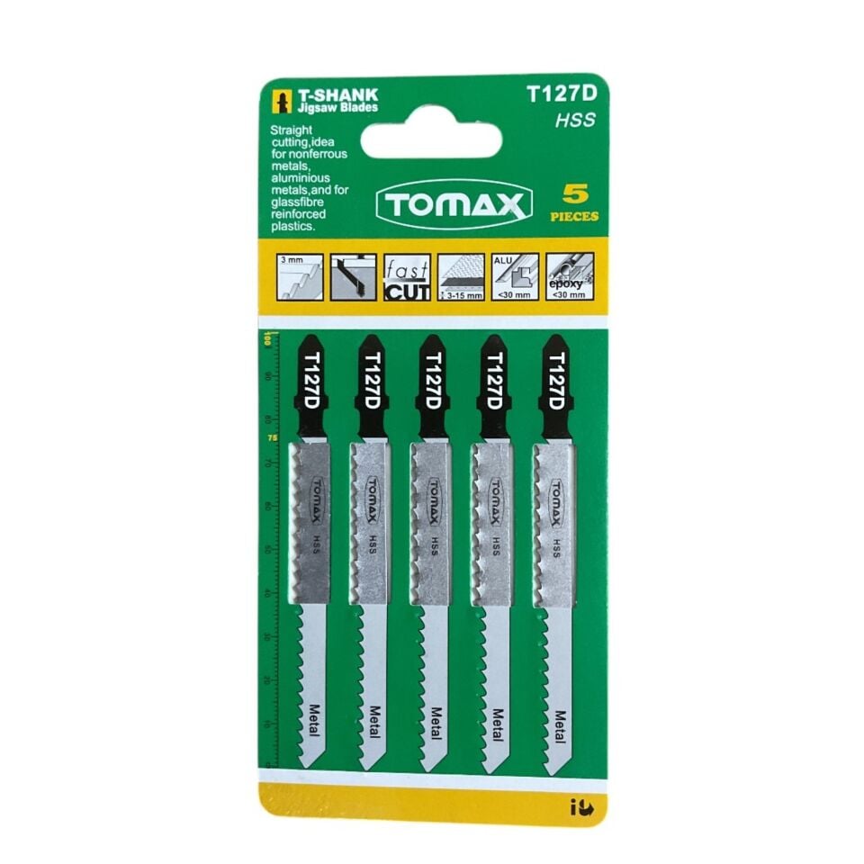 Tomax Özel Kesim Metal Dekupaj Ağzı (t127d)