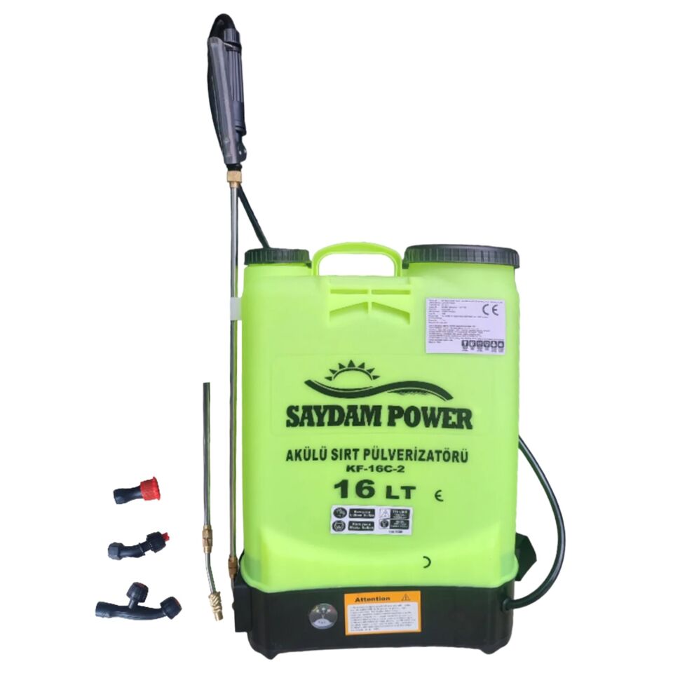 Saydam Power Şarjlı İlaçlama Pompası 16 Lt