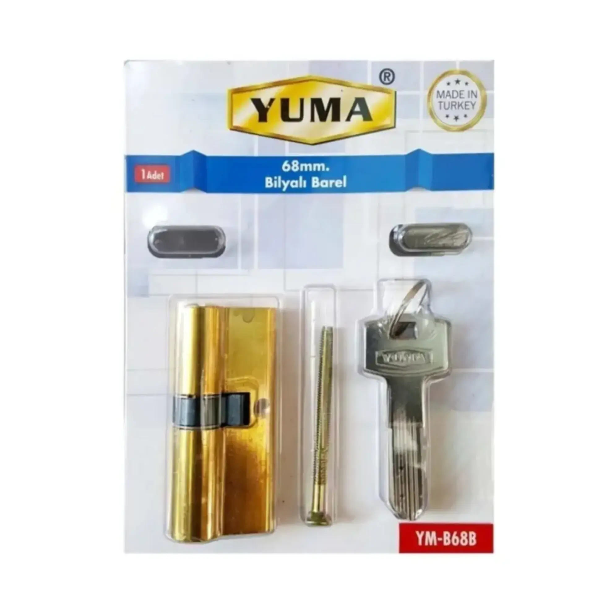 Yuma Bilyalı Barel 68 Mm Sarı Ym-b68b
