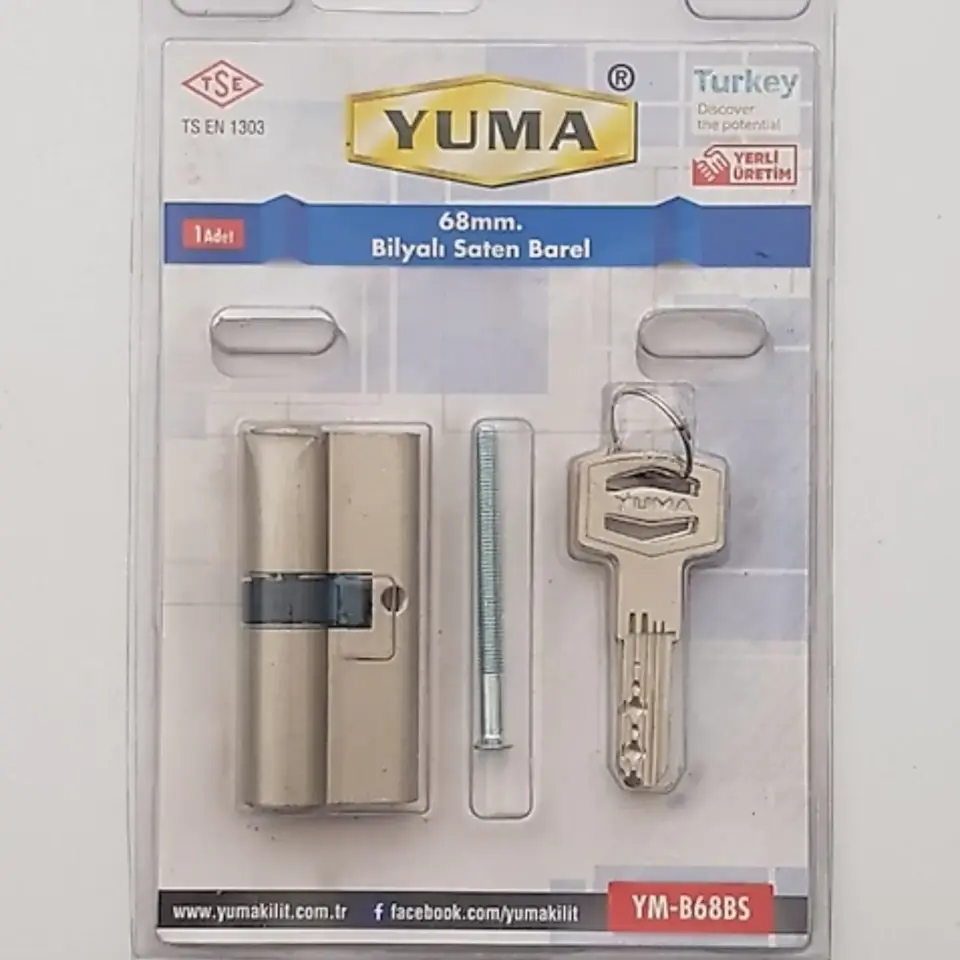 Yuma Bilyalı Barel 68 Mm Saten Ym-b68bs