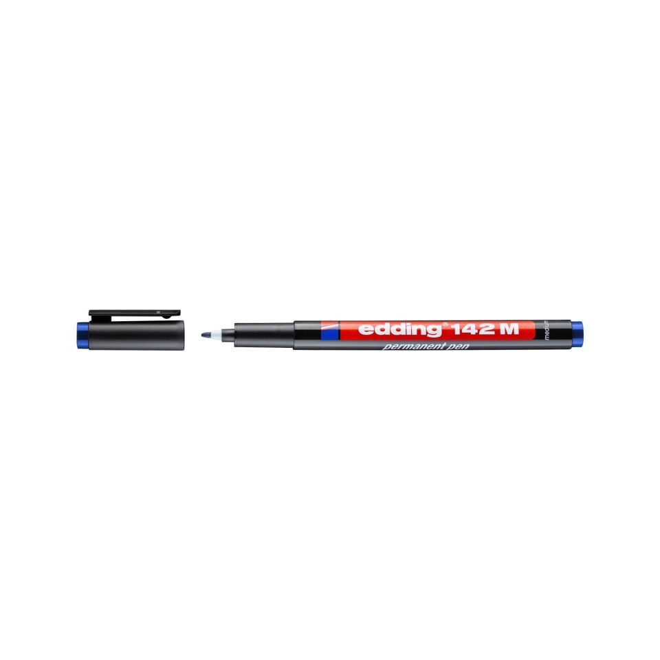 Edding 142 M Ohp Asetat Kalemi Mavi