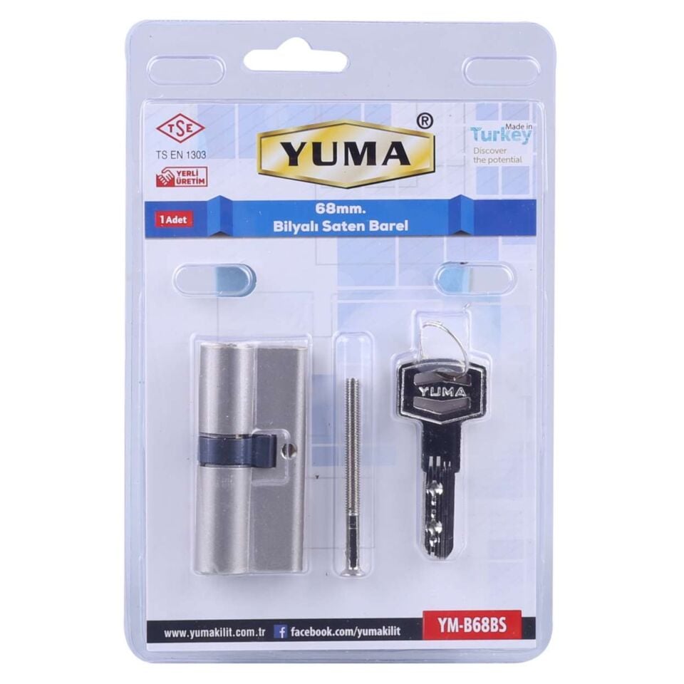 Yuma Bilyalı Barel 68 Mm Saten Ym-b68bs