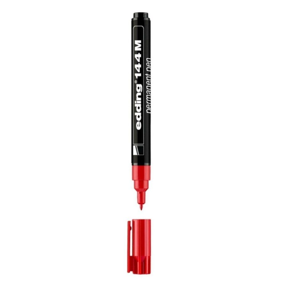 Edding 144 M Kırmızı Asetat Kalemi