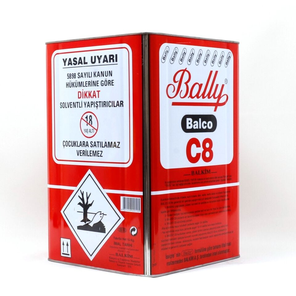 Bally C8 Kırmızı Teneke 15 Kg