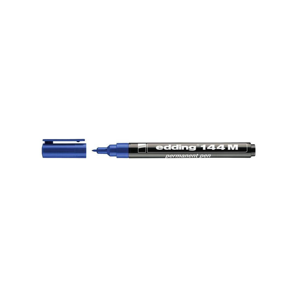 Edding 144 M Mavi Asetat Kalemi (10 Adet)