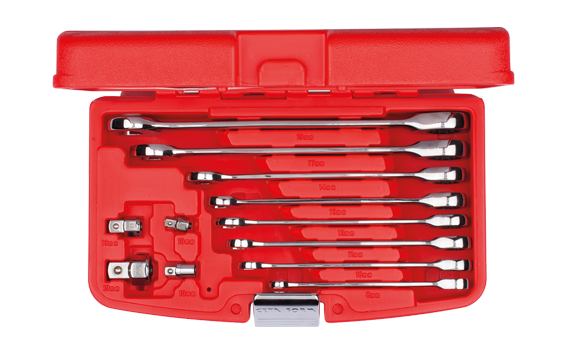 Ceta Form 12 Parça C-GEAR Cırcırlı Kombine Anahtar Takımı (Düz) - B05-P12