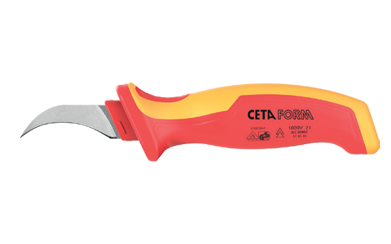 Ceta Form 1000V Kablo Sıyırma Bıçağı – Kavisli - G50-SHN