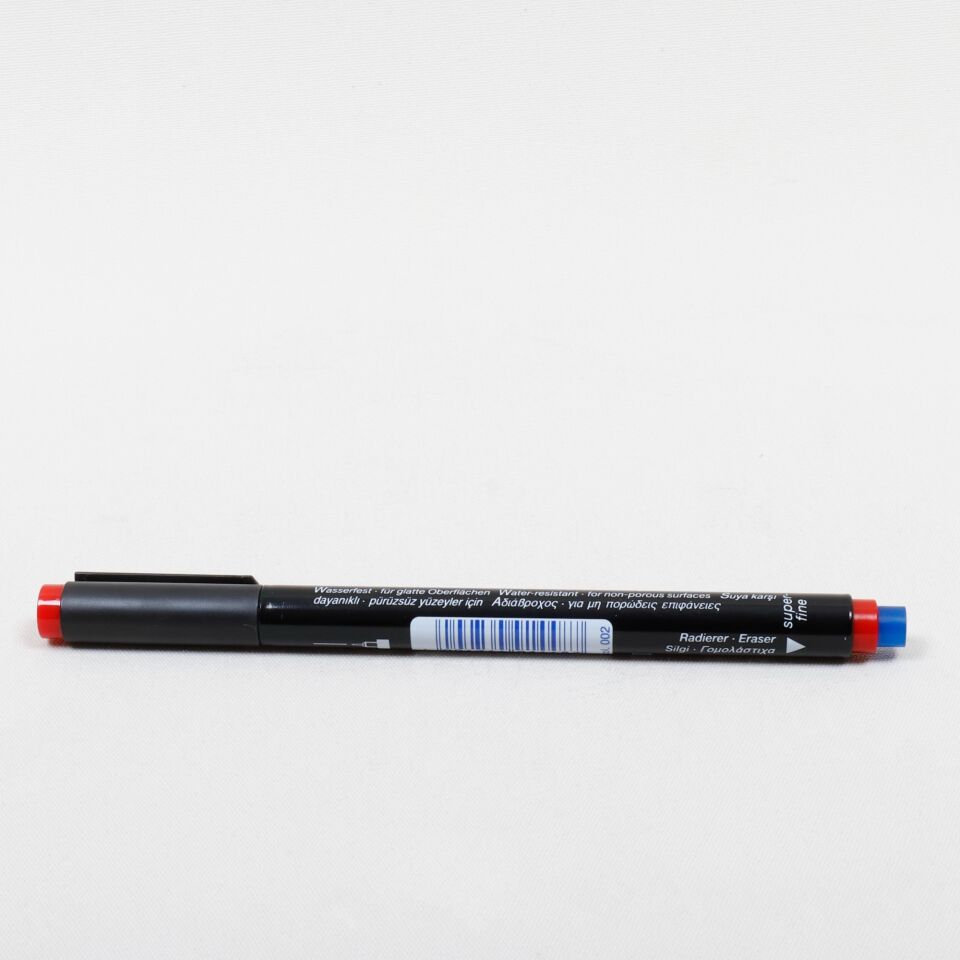 Edding 147 S Silgili Asetat Kalemi Kırmızı