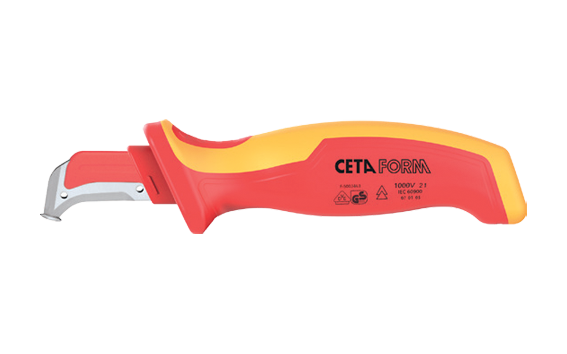 Ceta Form 1000V Kablo Sıyırma Bıçağı – Kavisli / Kılavuzlu - G50-SGP