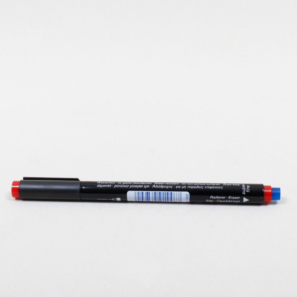 Edding 147 S Silgili Asetat Kalemi Kırmızı