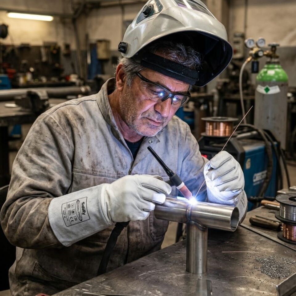 Max Safety Argon Eldiven Beyaz No:10