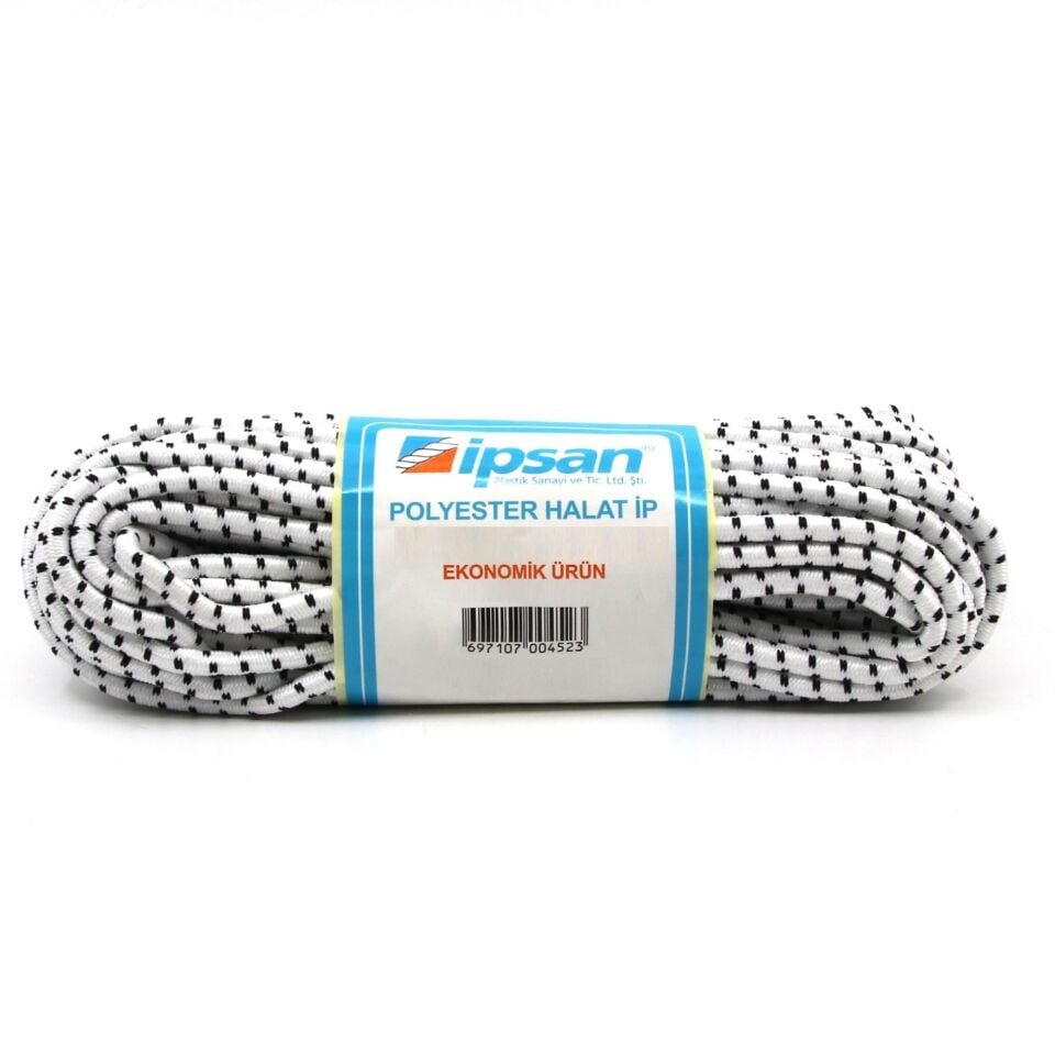 İpsan Polyester İpek Örme Halat 8 Mm 10 Mt Py0810