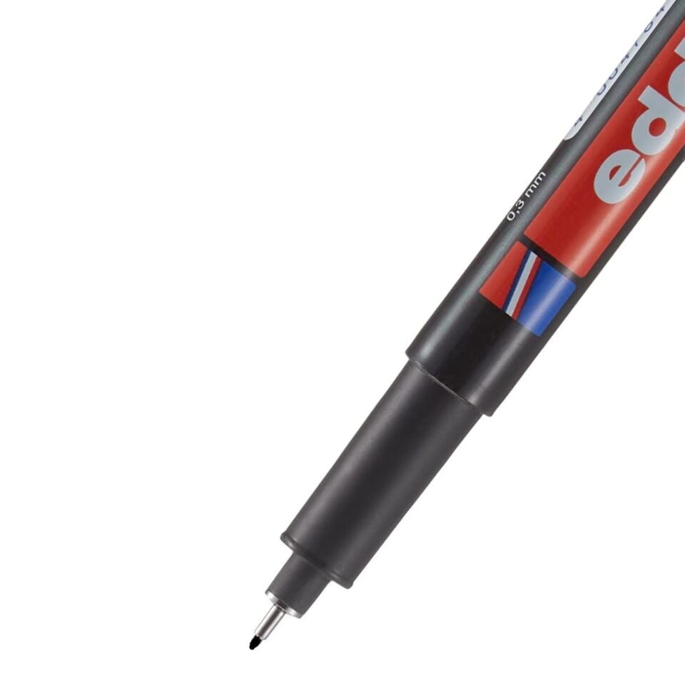 Edding 147 S Silgili Asetat Kalemi Siyah