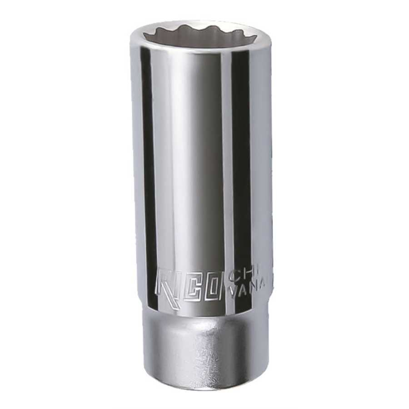 Rico 1/4 Uzun Lokma 9 mm 12 Köşe Klipsli - 007-RC4109P