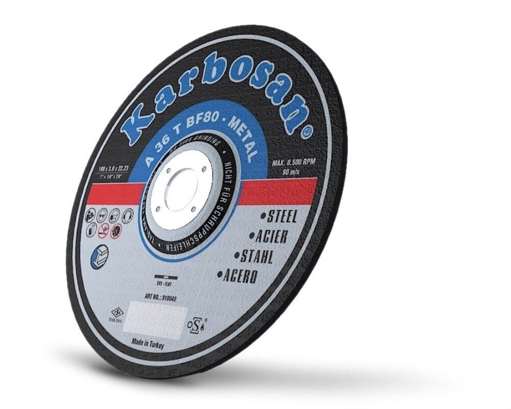 Karbosan 180x3.0x22.23 NK Metal Standart Kesme Diski 910040
