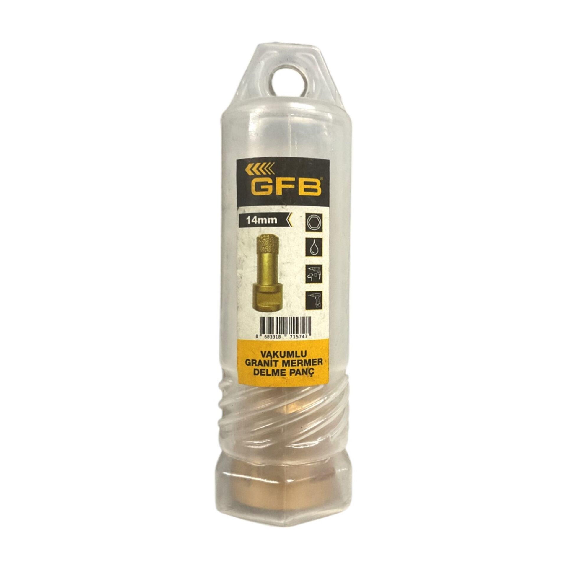 Gfb Granit Mermer Delme Panç Vakumlu 14 Mm 4871