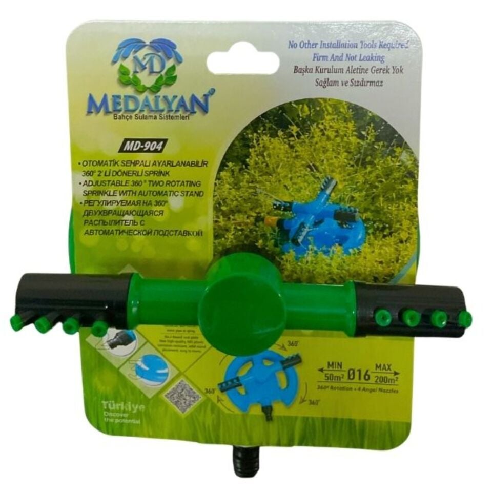 Medalyan 360° Sehpalı Dönerli Sprink 2 Li Md-904