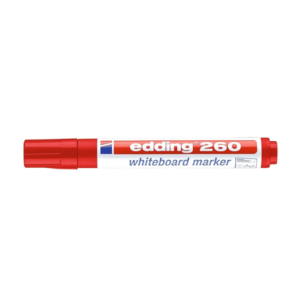 Edding 260 Yazı Tahtası Kalemi Kırmızı