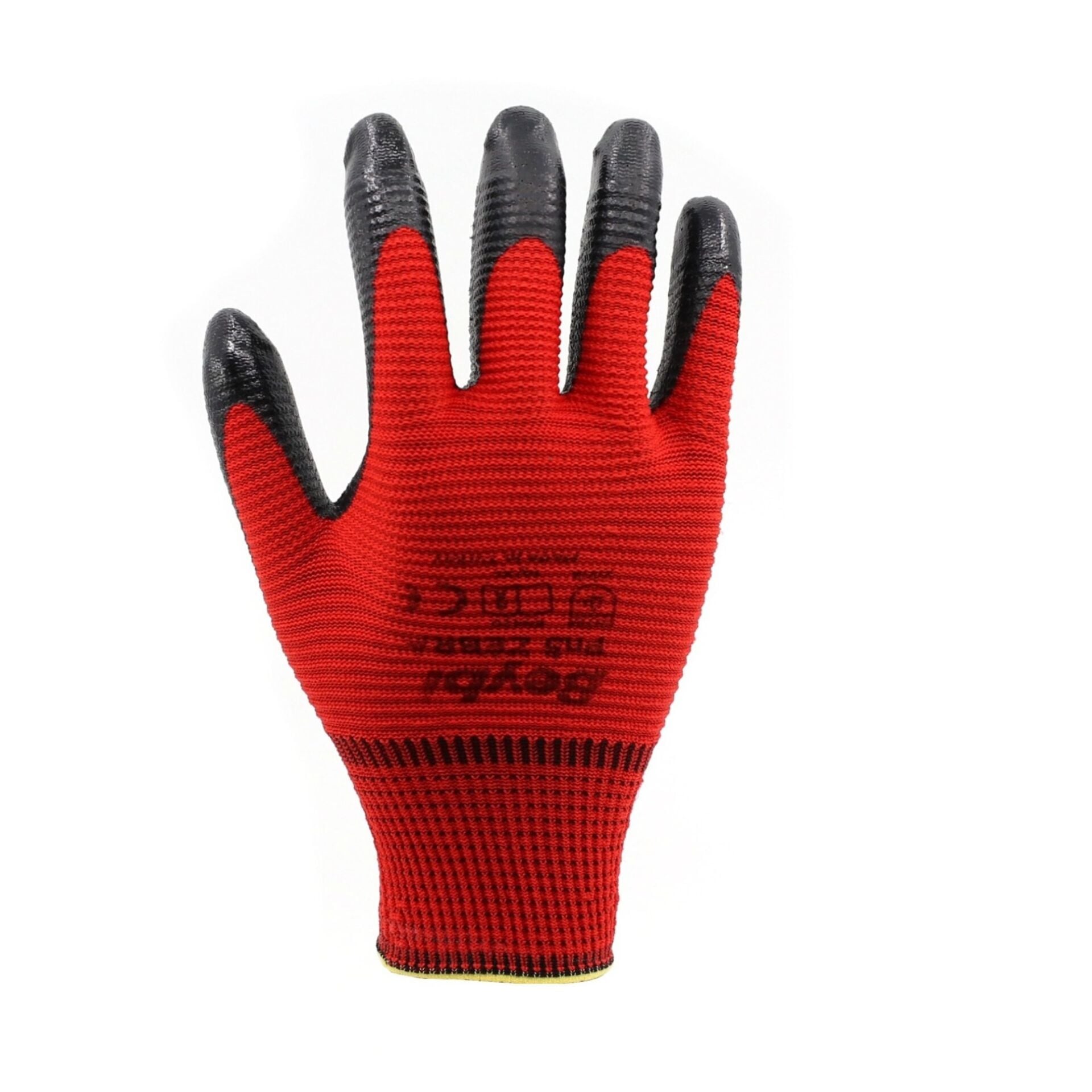 Beybi Pn5 Zebra Eldiven Kırmızı-siyah No: 10