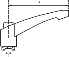 SMBK608 Metal Sustalı Kol