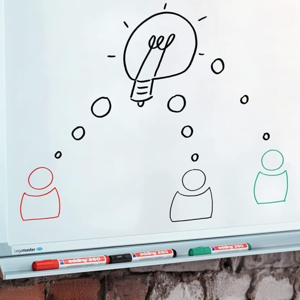 Edding 260 Yazı Tahtası Kalemi Mavi