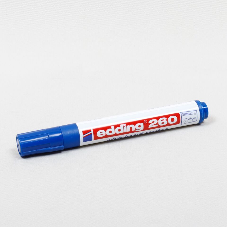 Edding 260 Yazı Tahtası Kalemi Mavi