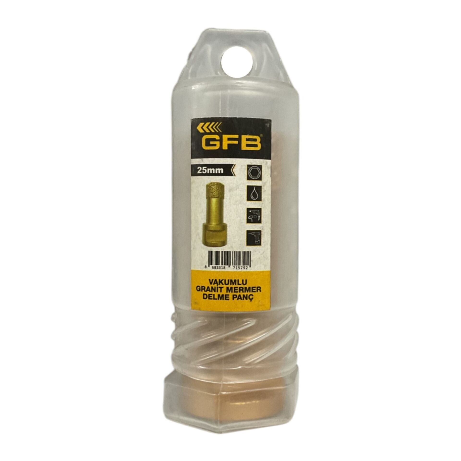 Gfb Granit Mermer Delme Panç Vakumlu 25 Mm 4876