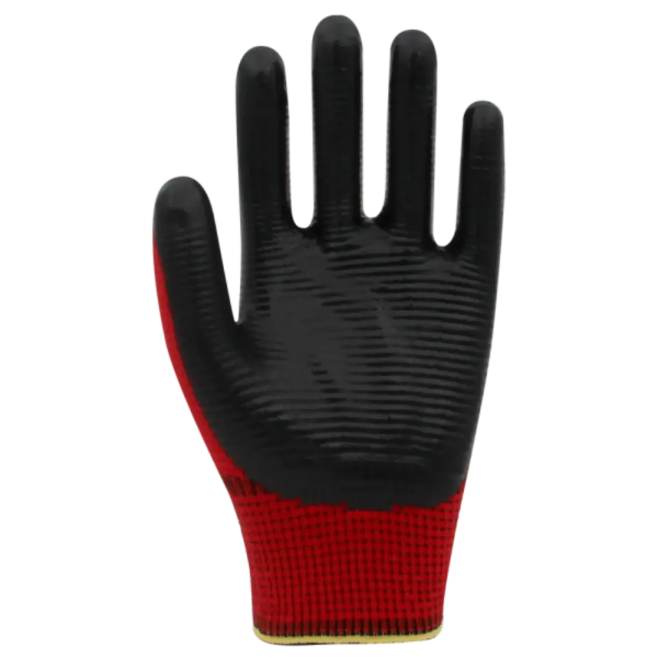 Beybi Pn5 Zebra Eldiven Kırmızı-siyah No: 9