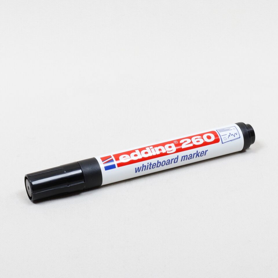 Edding 260 Yazı Tahtası Kalemi Siyah