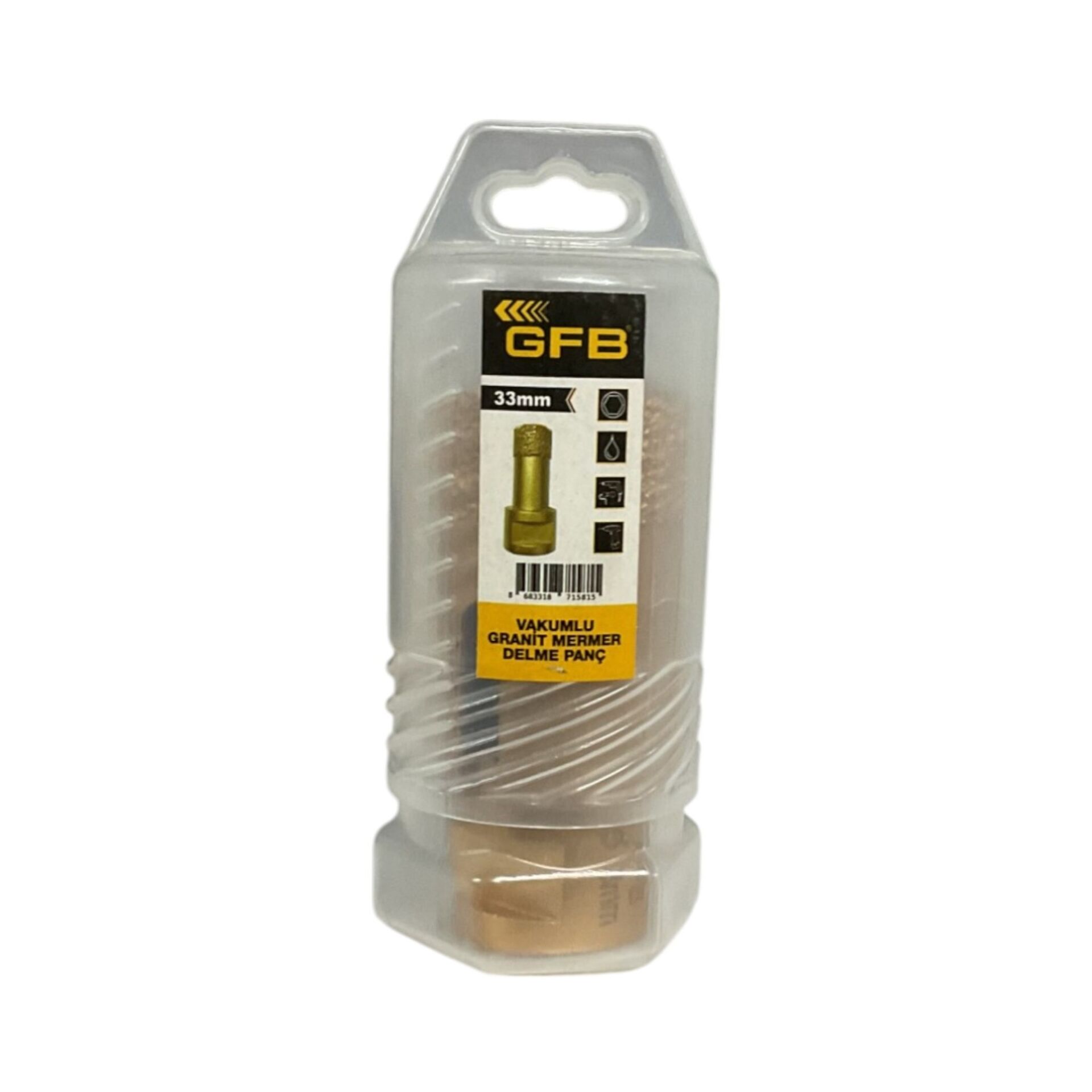 Gfb Granit Mermer Delme Panç Vakumlu 33 Mm 4878