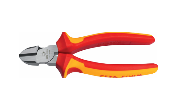 Ceta Form 140 mm 1000V Yan Keski - Polisajlı (VDE) - G12-48-0140