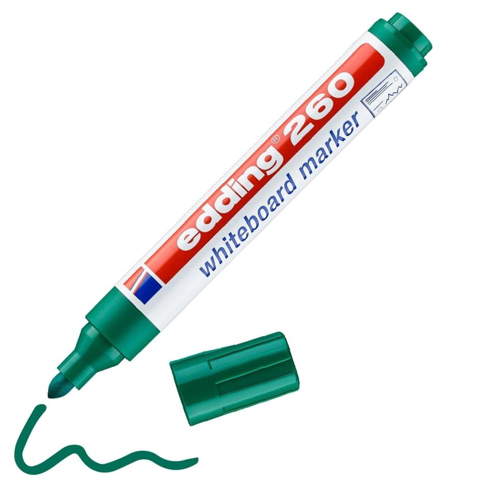 Edding 260 Yazı Tahtası Kalemi Yeşil